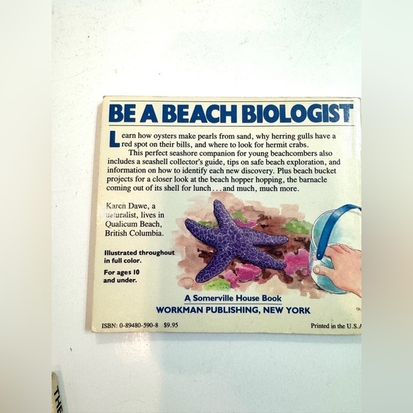 Lot of 3 Kid’s Vintage Learning Books: Bugs, Beach, Birds - Picture 4 of 7